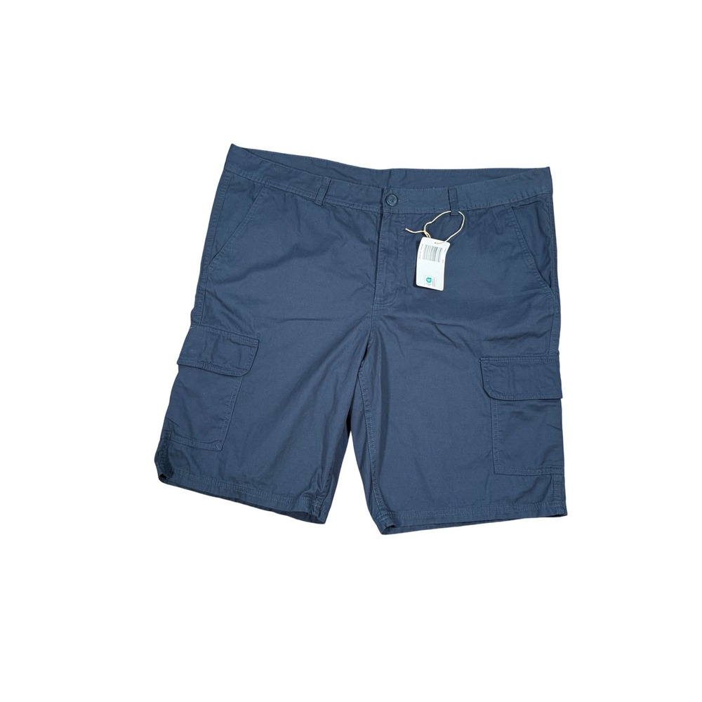 Avenue Mens XL Blue Cargo Shorts Relaxed Fit Casual‎ Active Outdoors
